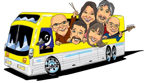 Автобус карикатура