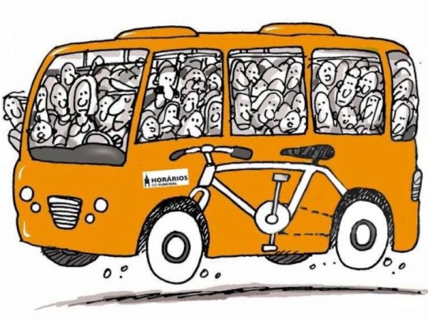 Для детей переполненный автобус
