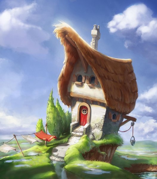 Дом рисунок