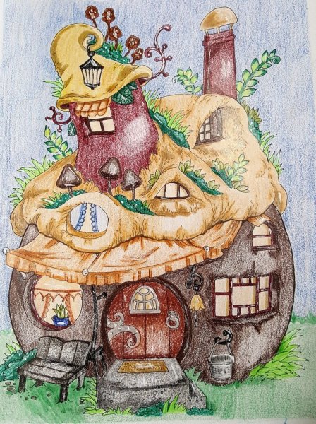 Стилизованные домики