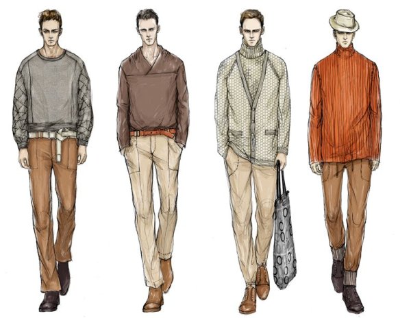 Стилизованная фигура мужчины