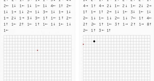 Графический диктант задания