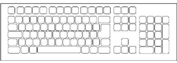 Десятипальцевый метод печати схема
