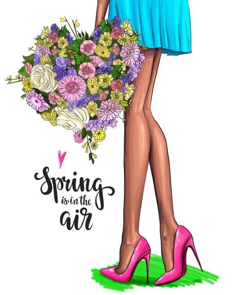 Фэшн открытки