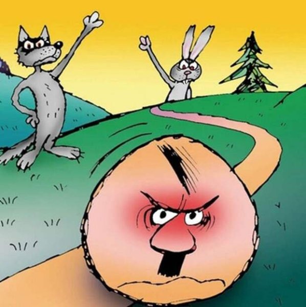 Анекдоты про колобка