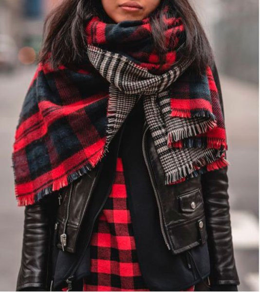 Большой шарф