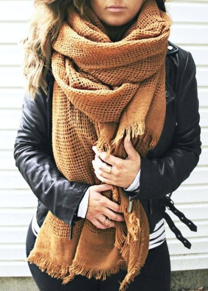 Стильный шарф