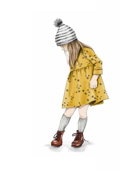 Дети модная иллюстрация