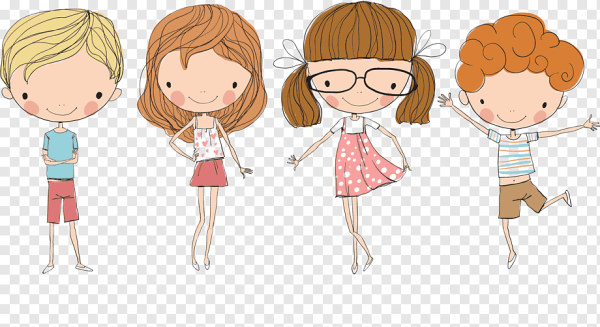 Модные дети мультяшные