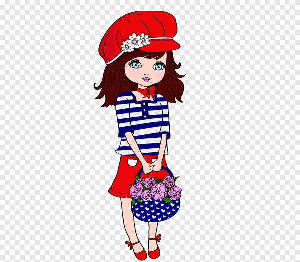 Модные дети рисунок