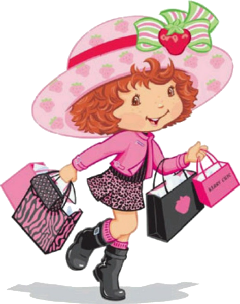 Девочка в шапке с портфелем вафельная картинка