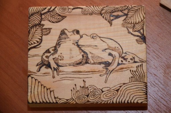 Плоскостное Выжигание по дереву