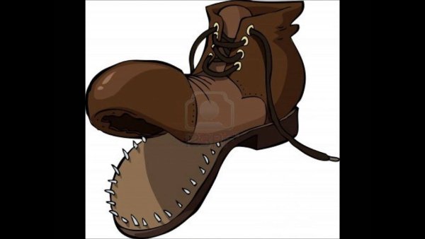 Башмак мультяшный