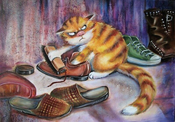 Обувь трафареты для детей