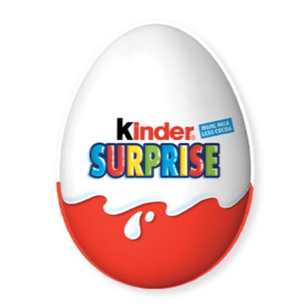 Киндер сюрприз этикетка