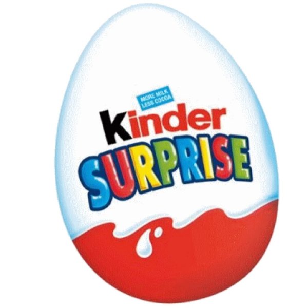 Киндер сюрприз надпись