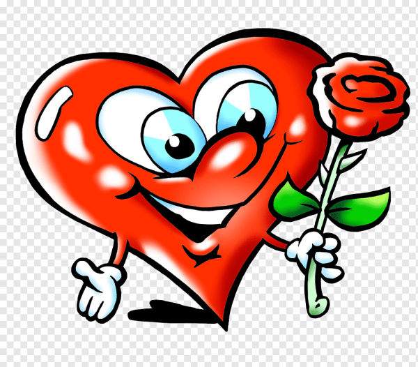 Смайлики с днем Святого Валентина