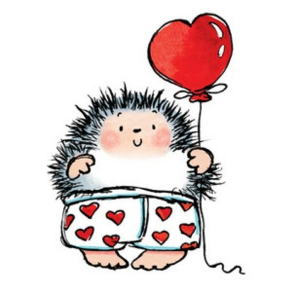 Влюбленные ежики