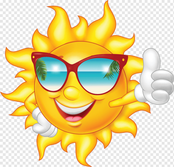 Солнце в солнцезащитных очках