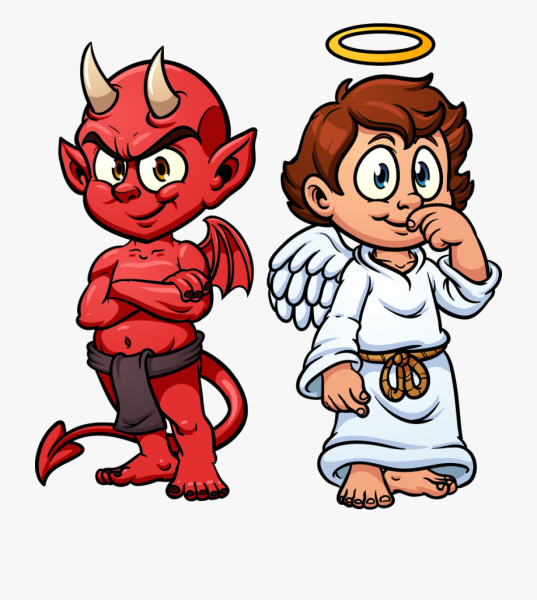 Черти мультяшные