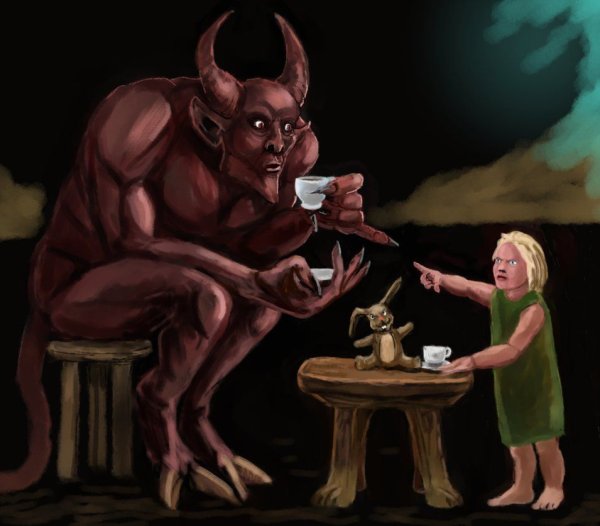 Чертенок картинки