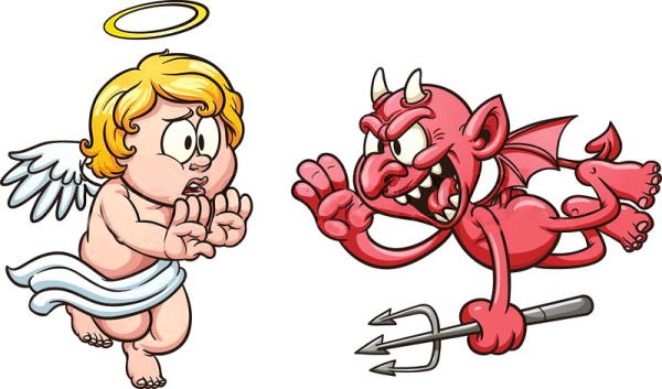 Дьявол мультяшный