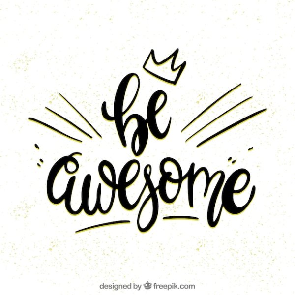 Красивые черно белые надписи