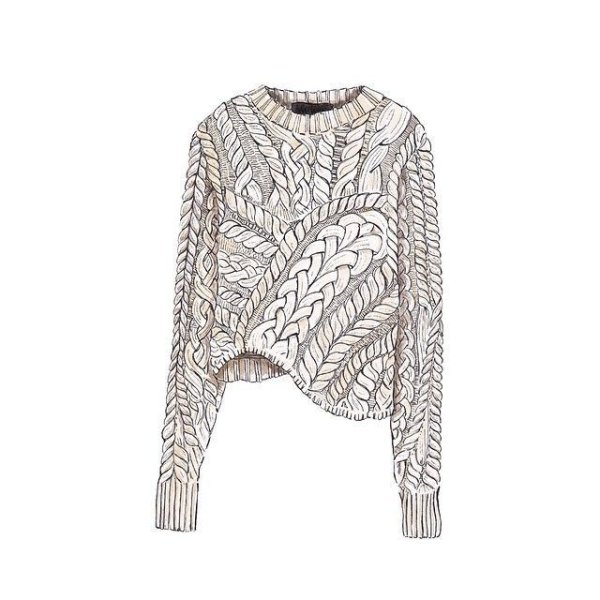 Свитер Изабель Марант схема