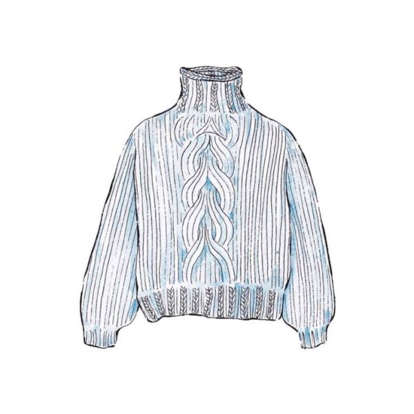 Нарисованный свитер