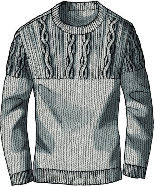 Эскиз свитера