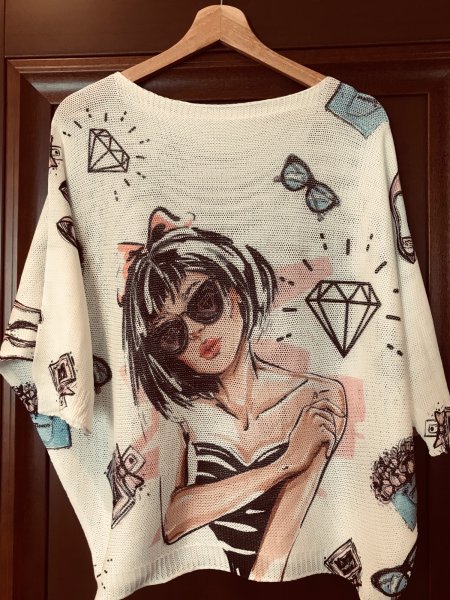 Свитер раскраска