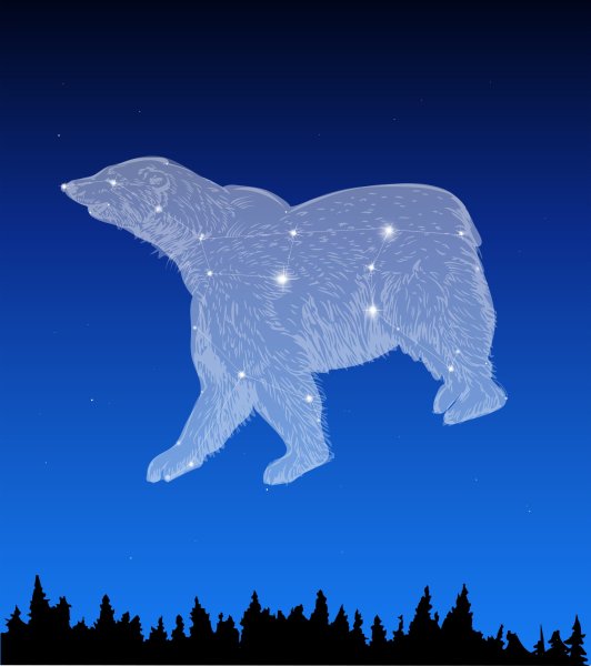 Макет созвездия большая Медведица