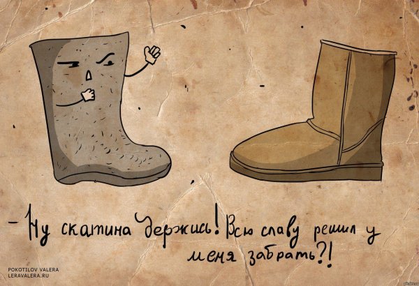 Шутки про обувь