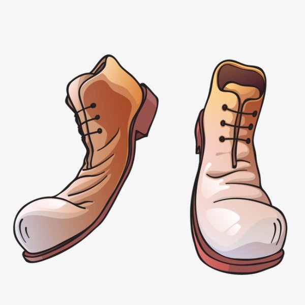 Ботинок мультяшный