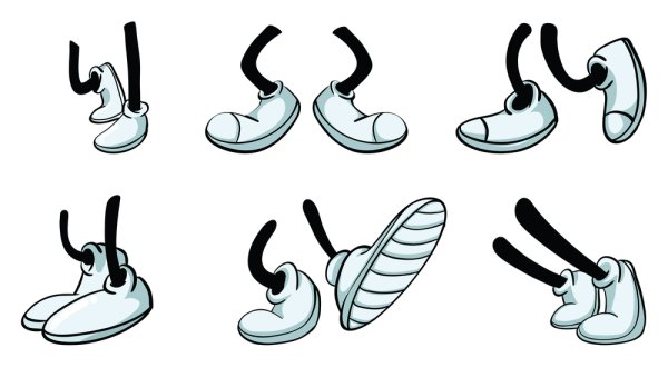 Мультяшные ноги