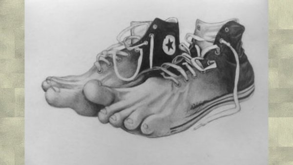 Карикатуры с ботинками