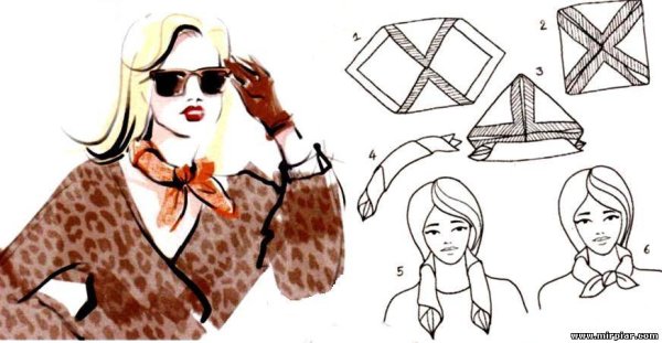 Платок рисунок