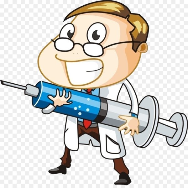 Врач со шприцом