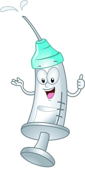 Шприц с глазками