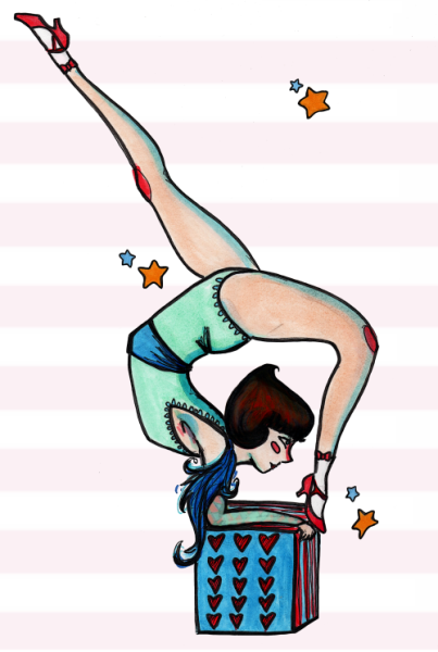 Акробатика мультяшная