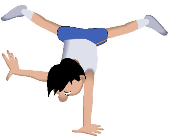 Анимация акробатика