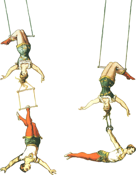 Акробат рисунок