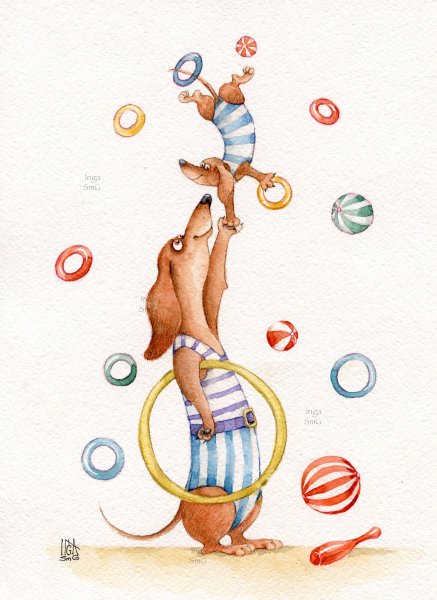 Веселый акробат
