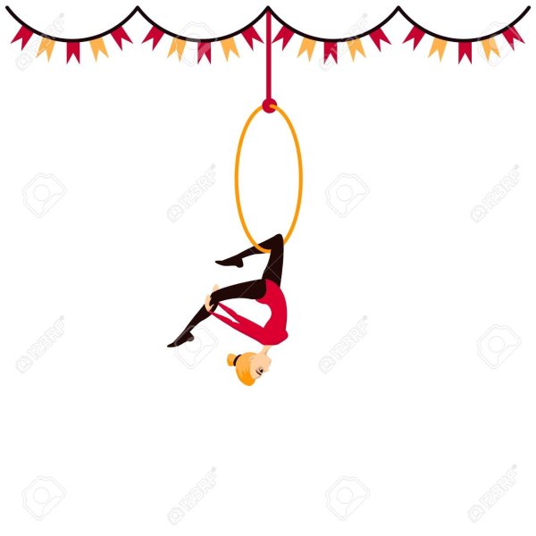 Воздушные акробаты дети