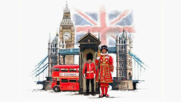 Ричард Макнейл картины Лондон