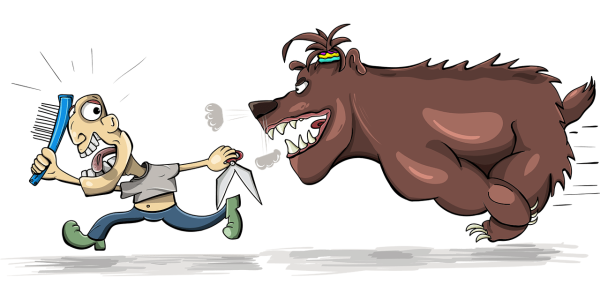 Паника смешно