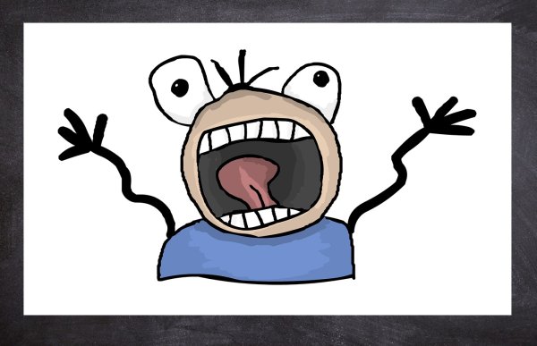 Паника рисунок