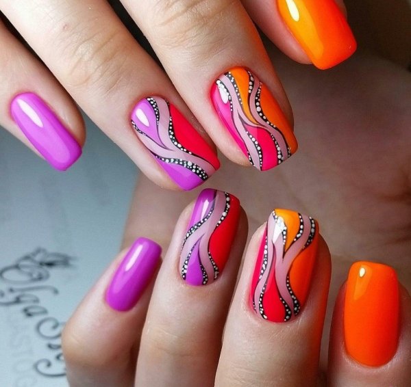 Маникюр гель