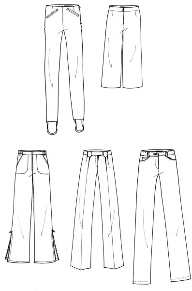 Штаны для рисования