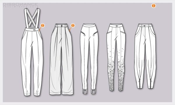 Референсы штанов